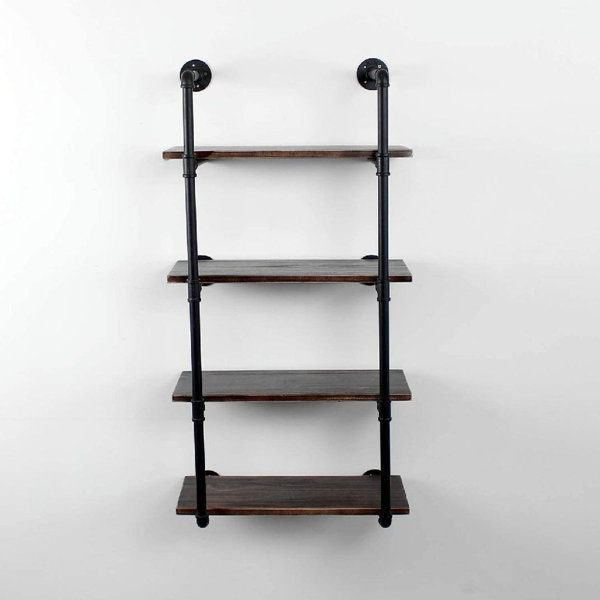 Williston Rustic Floating Shelves,Farmhouse Kitchen Bar Shelving,Home Decor Book Shelves